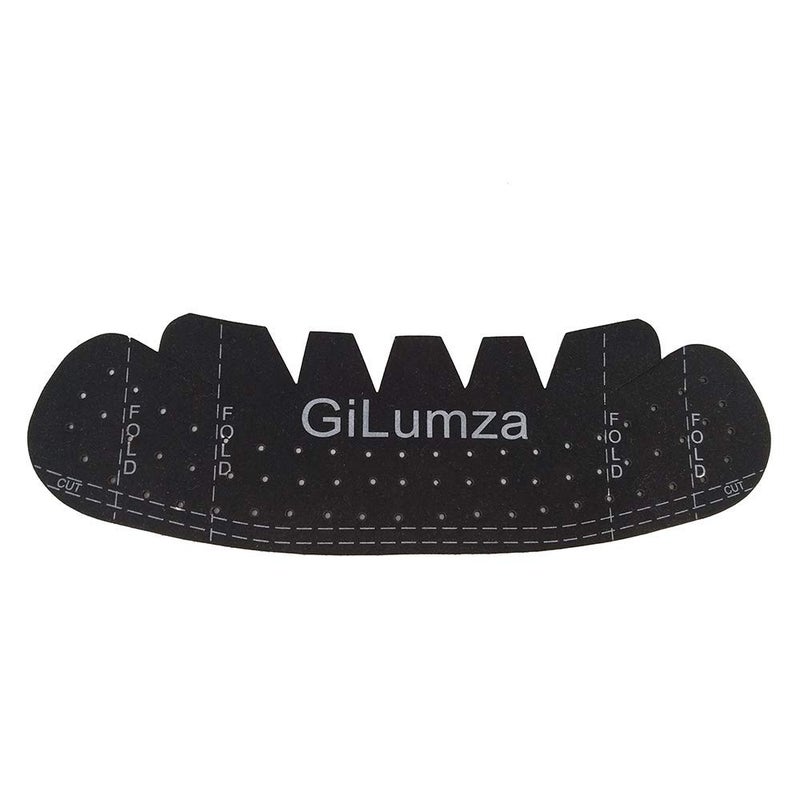 Gilumza (Upgrade) 4pk Black Baseball Caps Inserts Strip Crown Flexible & Long Lasting Hat Shaper Plastic Hat Liner Support for Snapback Caps Fitted Caps Ball Sports Caps and More, 4 PK - Image 1